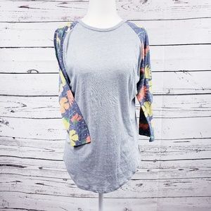 LulaRoe 3/4 length sleeve shirt